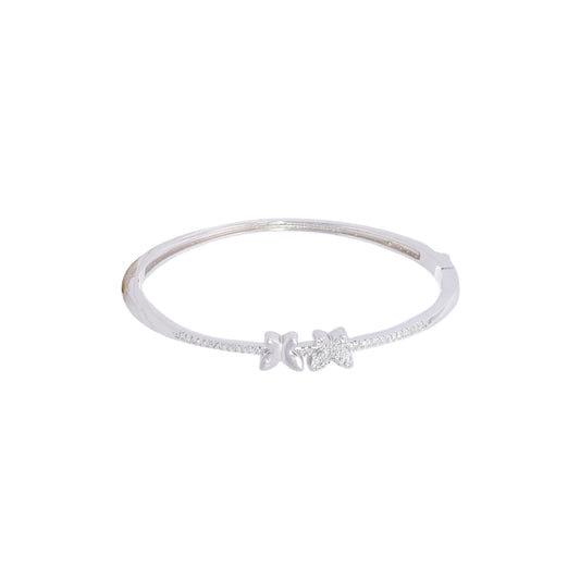 Twinkling Star Silver Bangle
