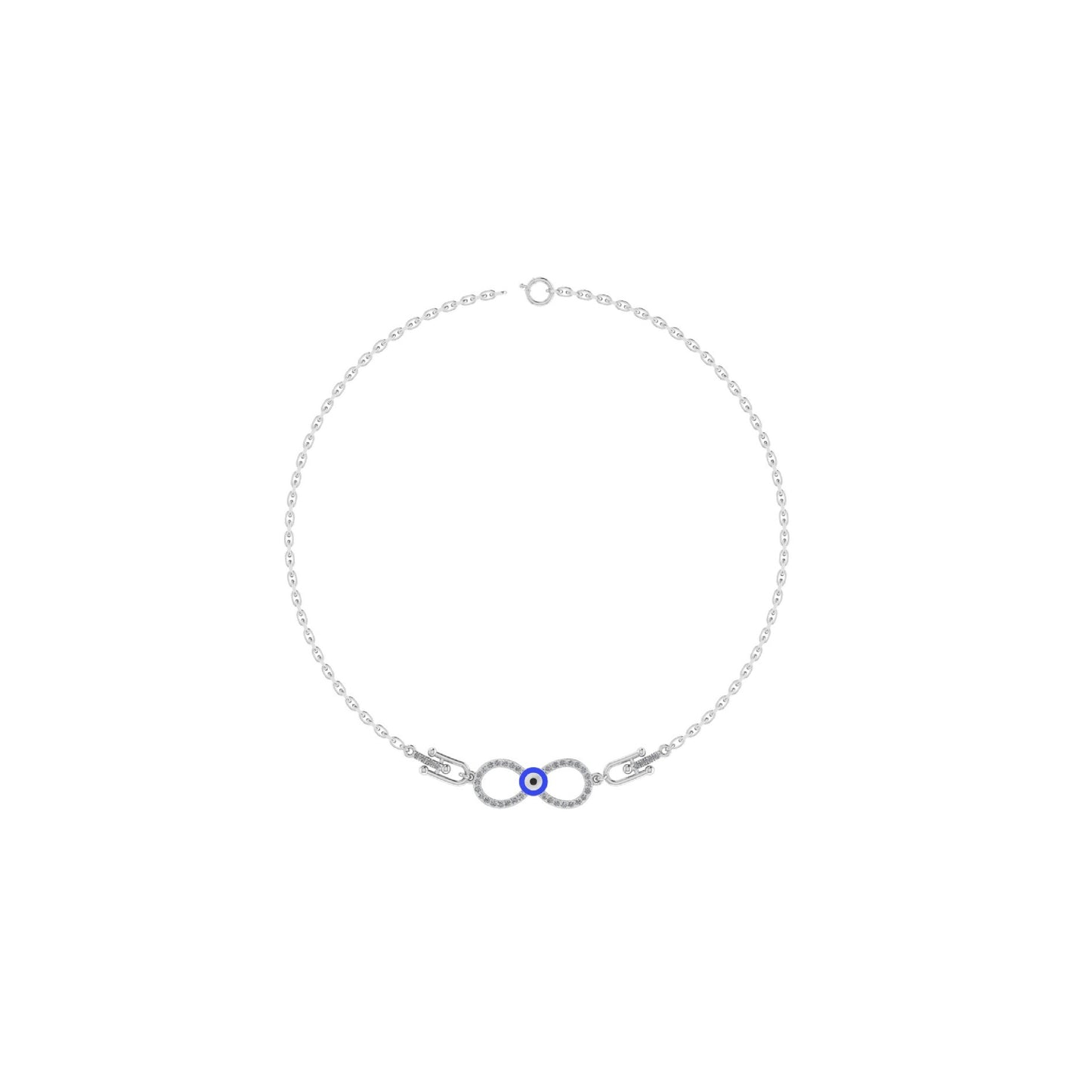 Evil Eye Infinity Bracelet