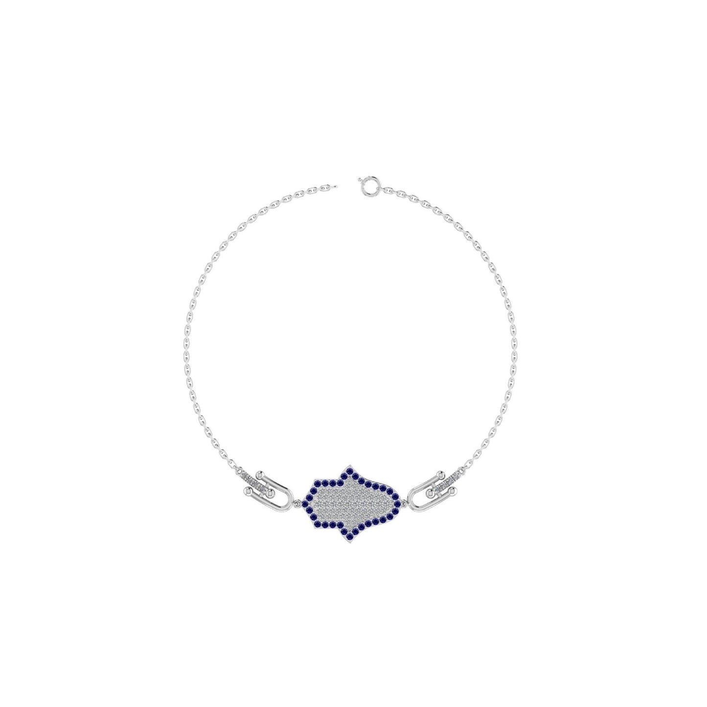 Hand Silver Bracelet