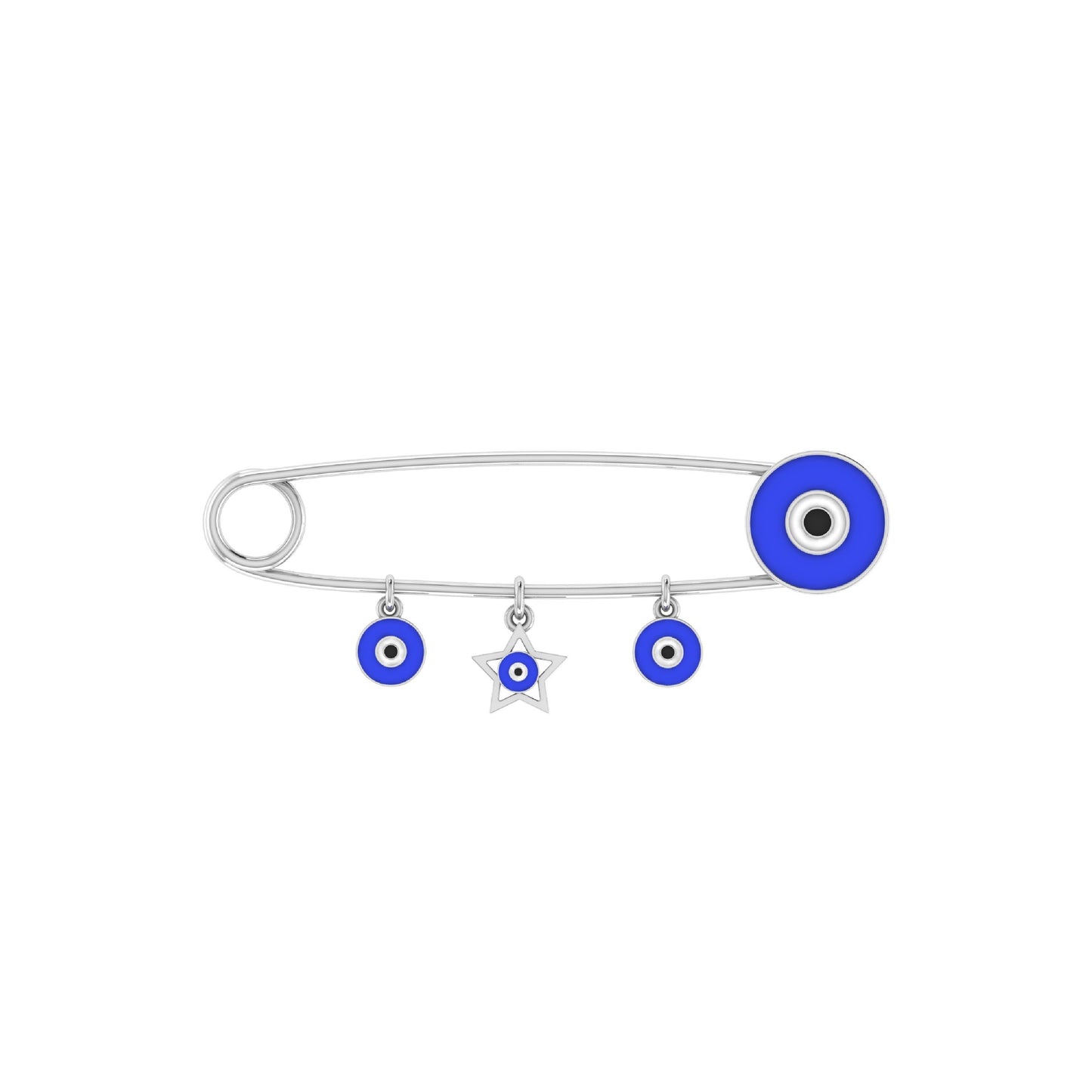 Evil Eye Star Shape Pin