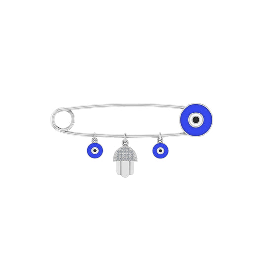 Evil Eye Safety Baby Pin