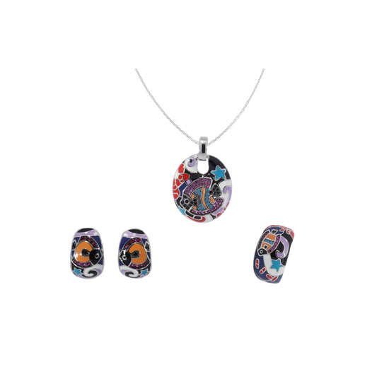 Drop Shape Pendant Set