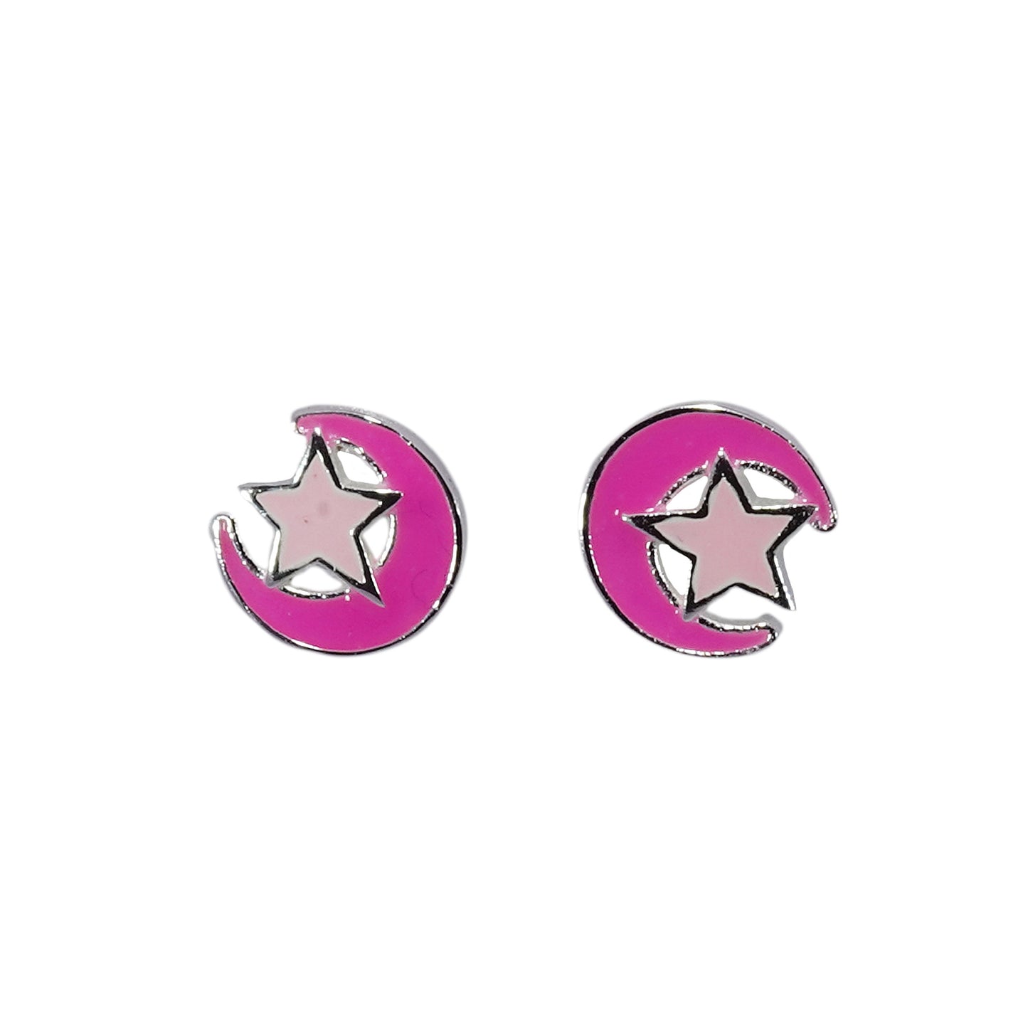Moon Stud Earrings