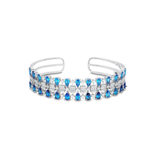 Blue Topaz Bangle