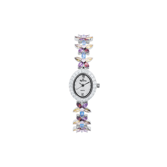 Roxerina Oval Shape Watch