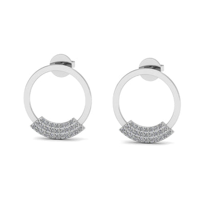 Circle Design Earrings