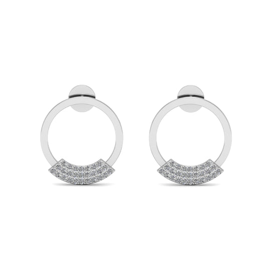 Circle Design Earrings