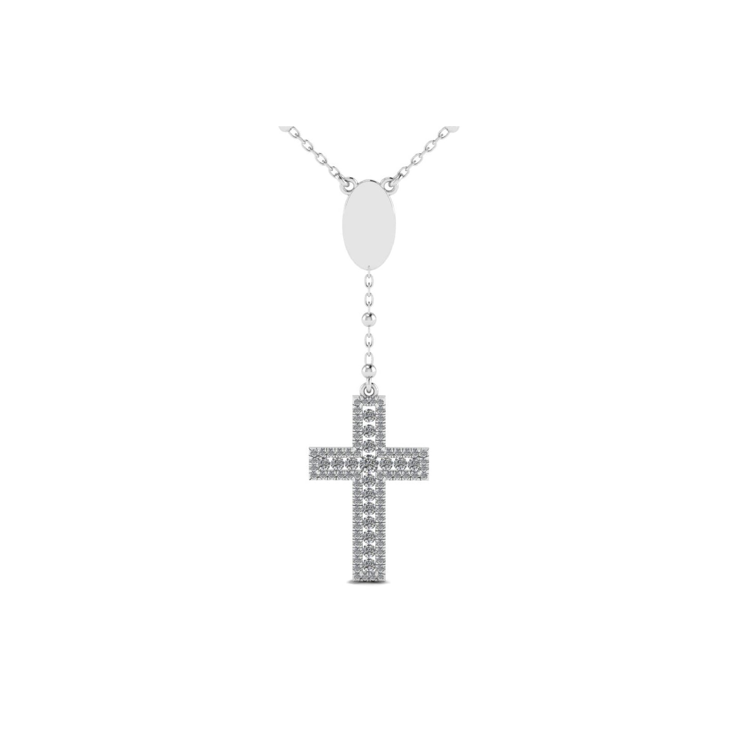 Cross-Shaped Design Necklace