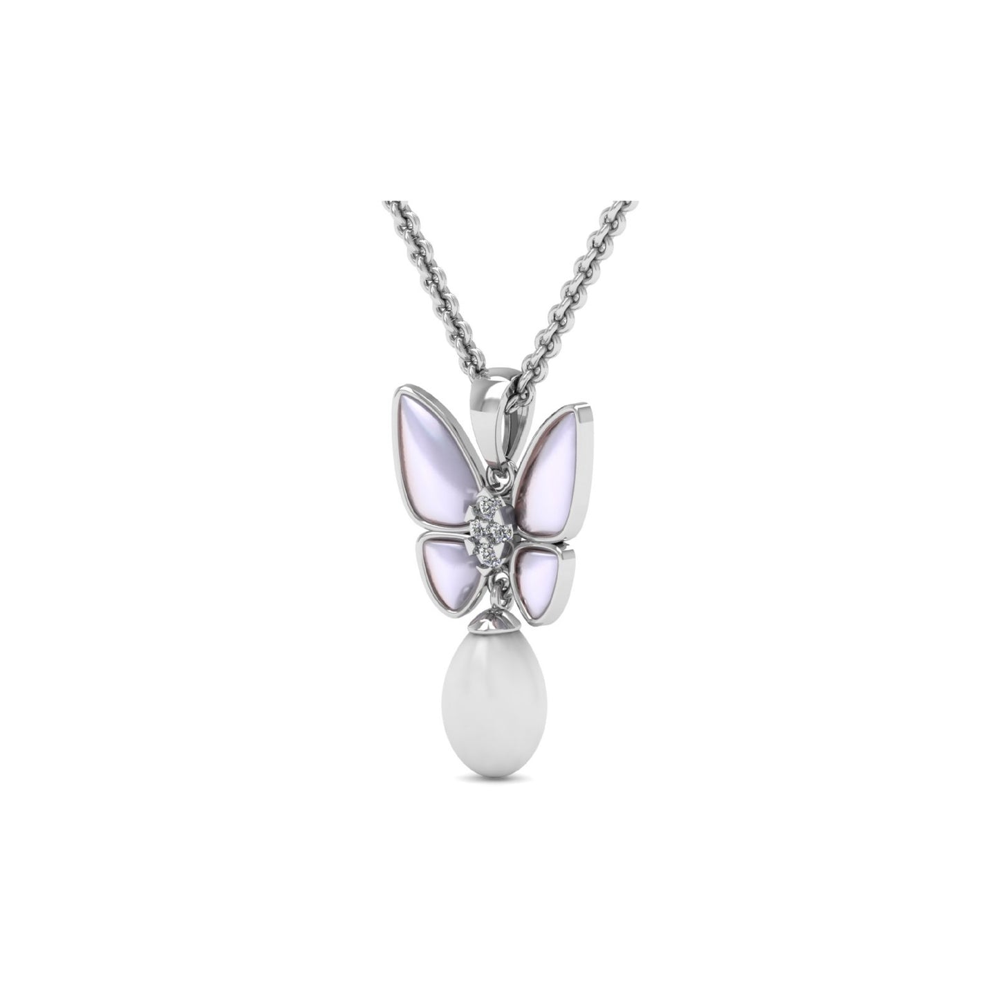 Butterfly Pendant Necklace