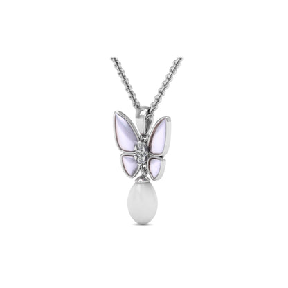 Butterfly Pendant Necklace
