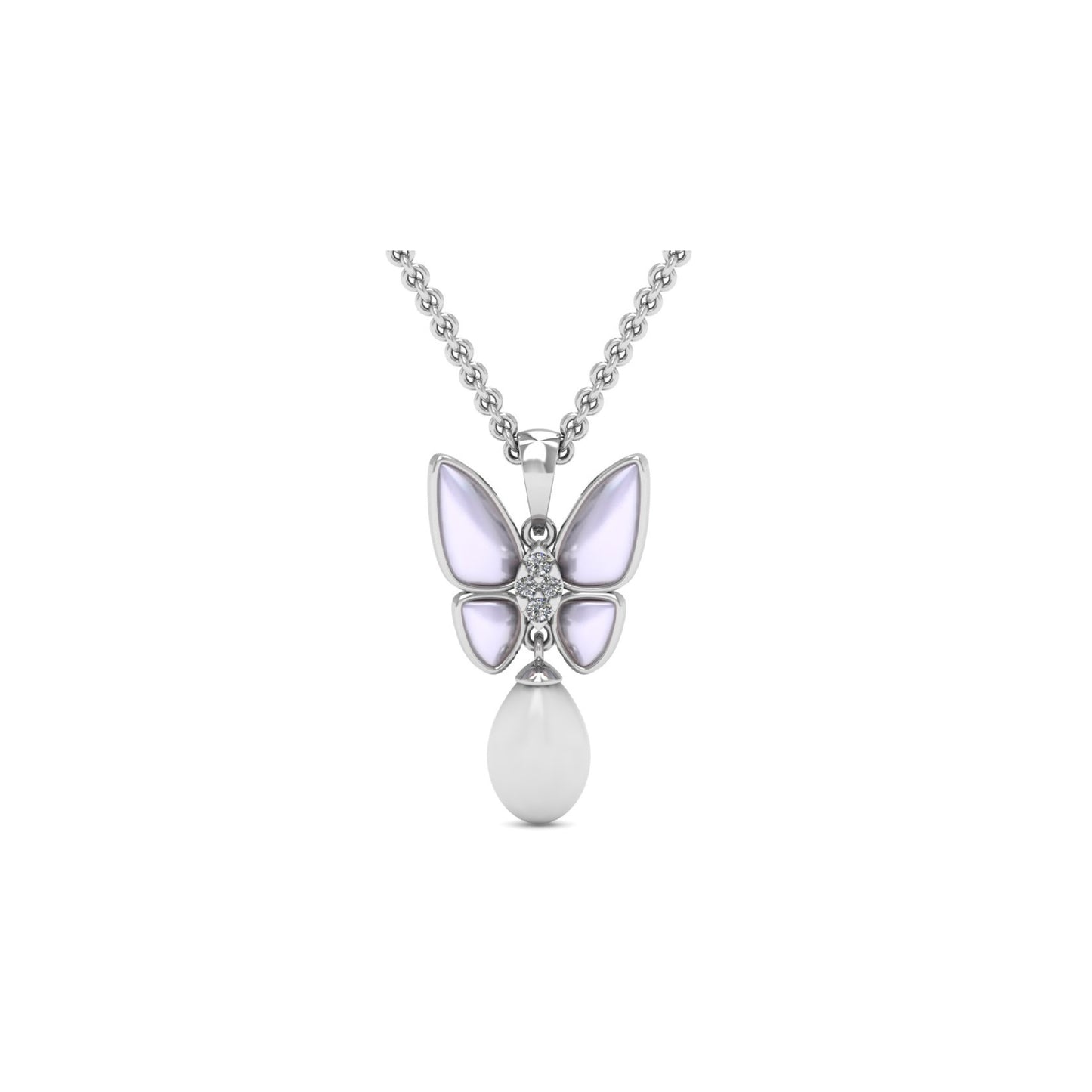 Butterfly Pendant Necklace