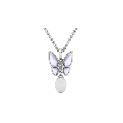 Butterfly Pendant Necklace