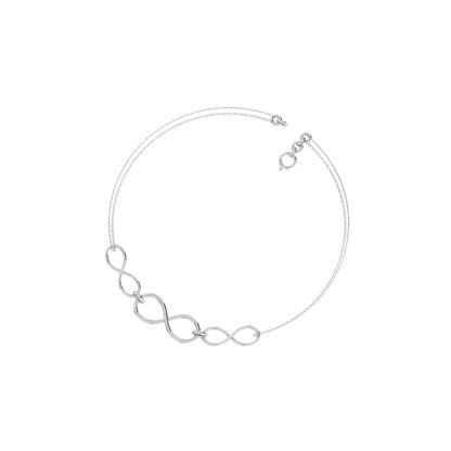Infinity Symbols Anklet