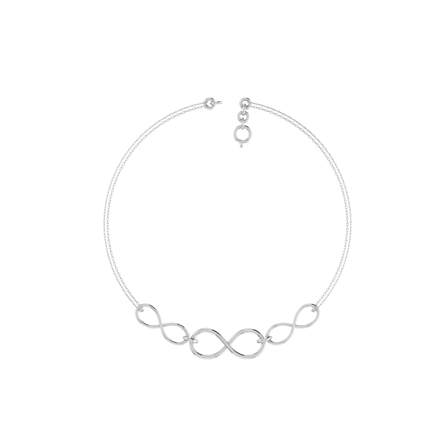 Infinity Symbols Anklet