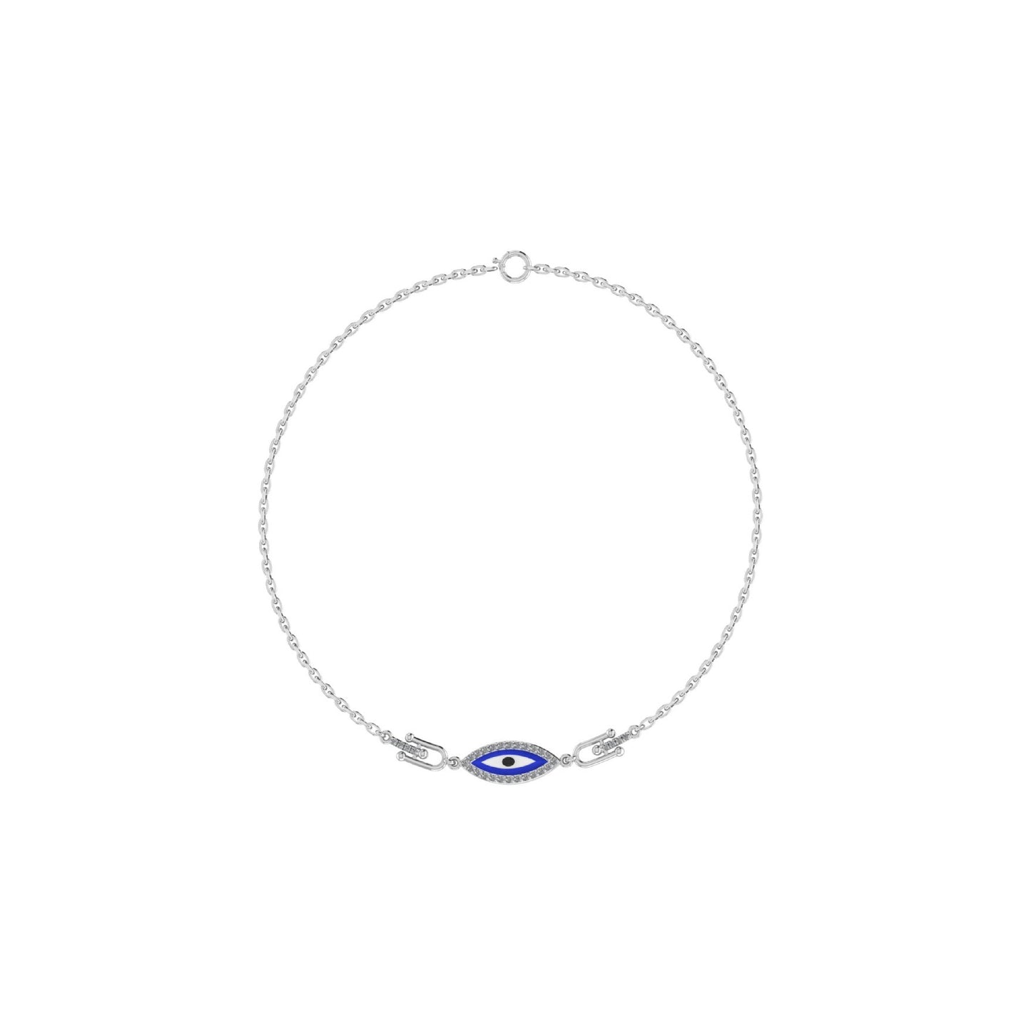 Blue Evil Eye Bracelet