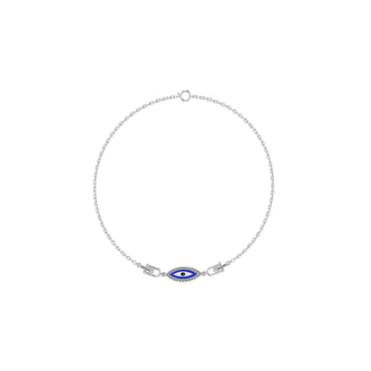 Blue Evil Eye Bracelet