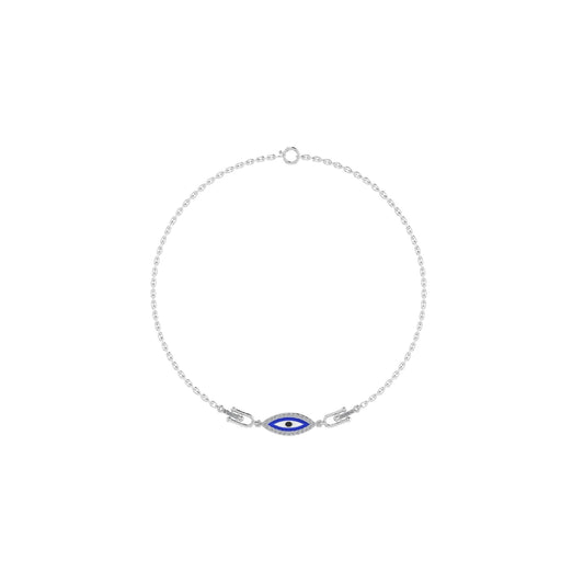 Blue Evil Eye Bracelet