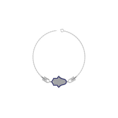 Hand Silver Bracelet