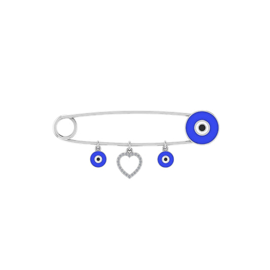 Evil Eye Baby Pin