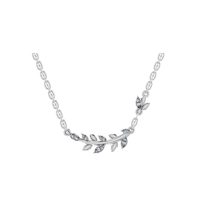 Leaf or Vine-shaped Necklace