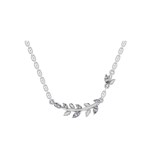Leaf or Vine-shaped Necklace