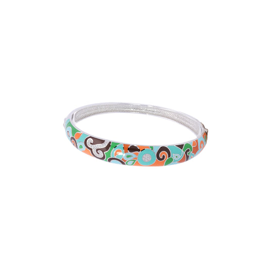 Belle Etolie Silver Bangle