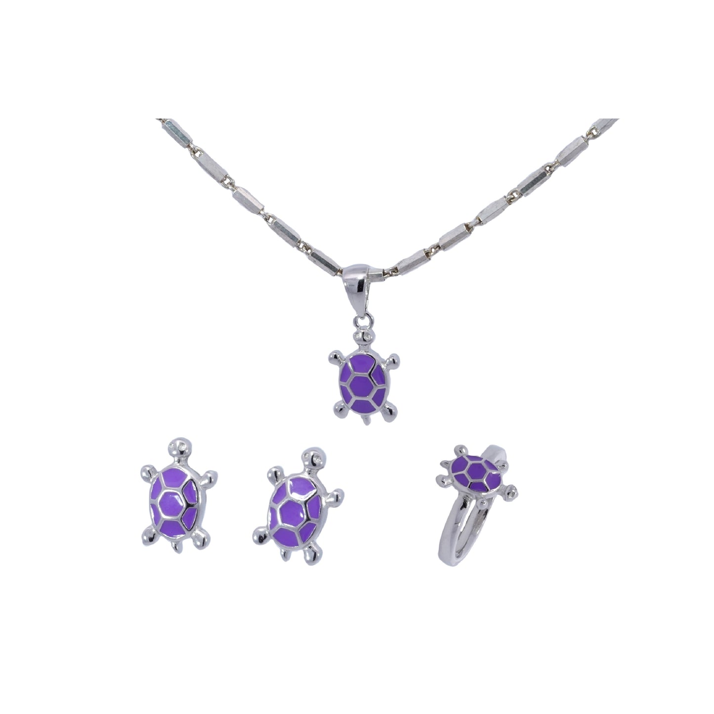 Turtle Pendant Set