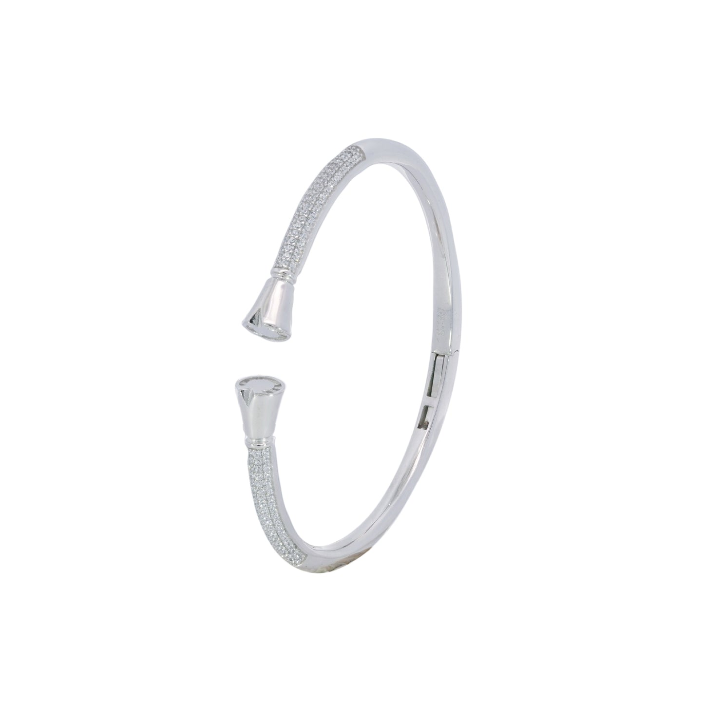 Pave Claw Bangle