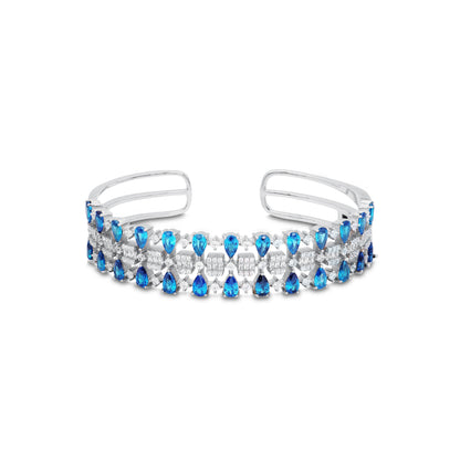 Blue Topaz Bangle