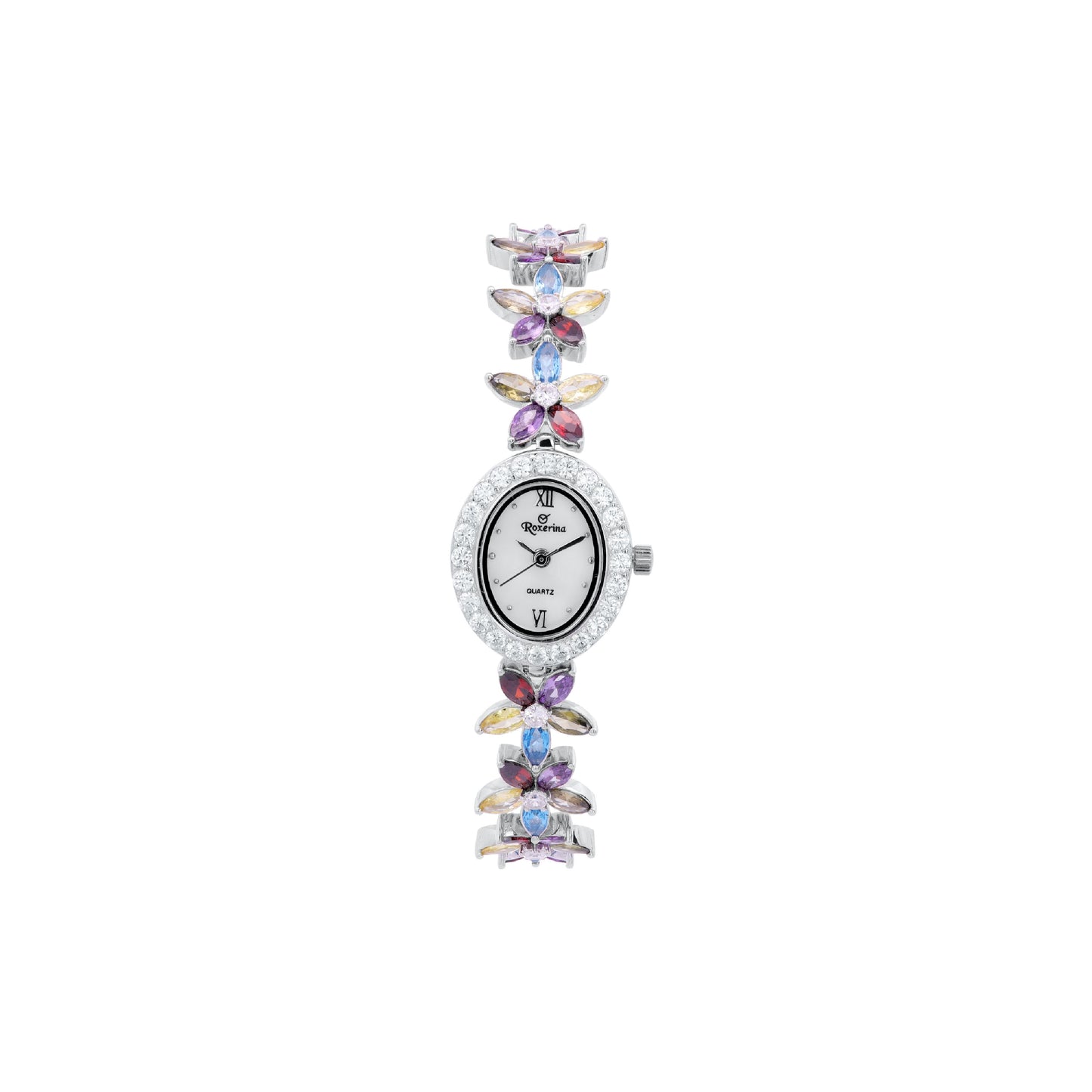 Roxerina Oval Shape Watch