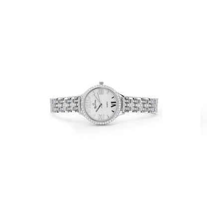 Roxerina Silver Watch