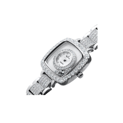 Silver Watch for Women with Zirconias