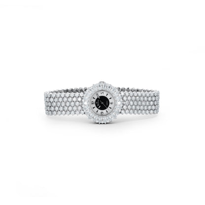 Roxerina ladies silver watch.