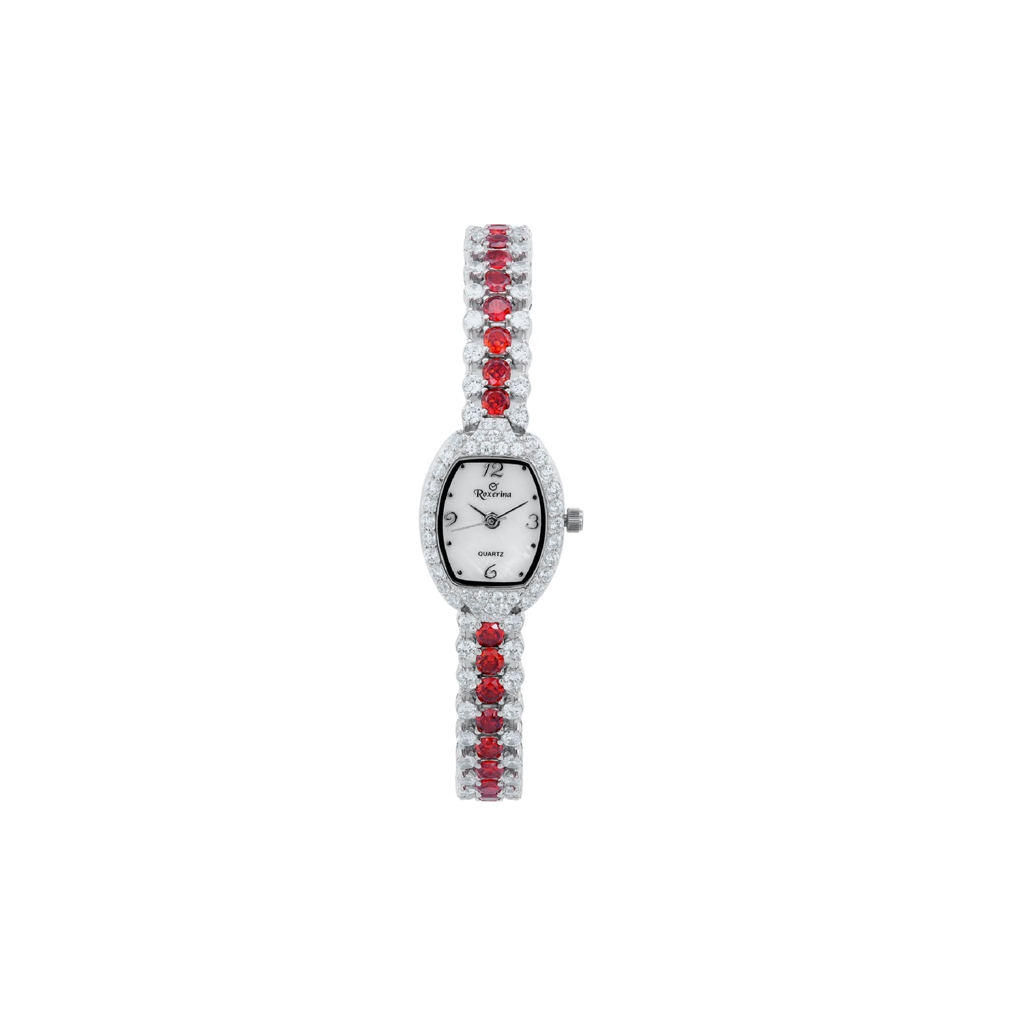Roxerina Silver Naqrah Watch